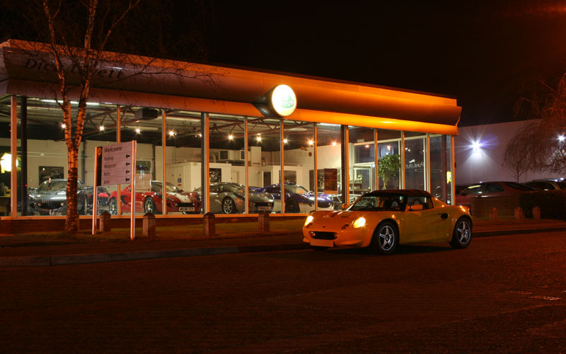 Elise at night